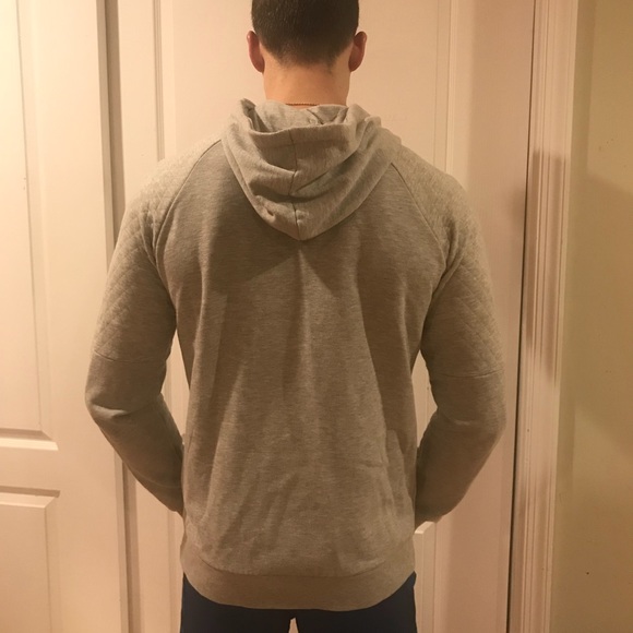 Sovereign Code Zip up Hoodie Gray Size Large - Picture 4 of 5